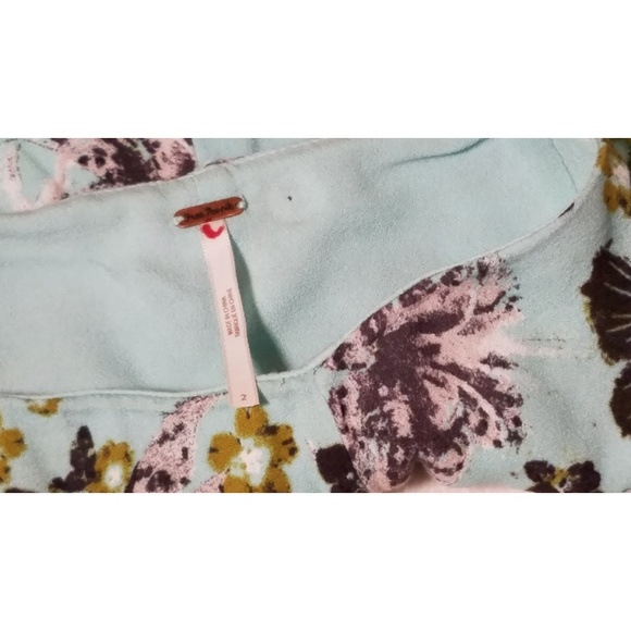 Free People Floral Boho Hippie Shorts 2 - Picture 5 of 5